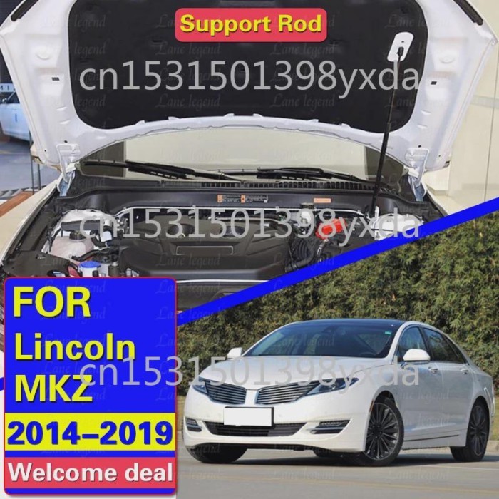 Car Hood Bonnet Struts For Lincoln MKZ 2014 2015 2016 2017 2018 2019 Modify Shock Dampers Lift Supp