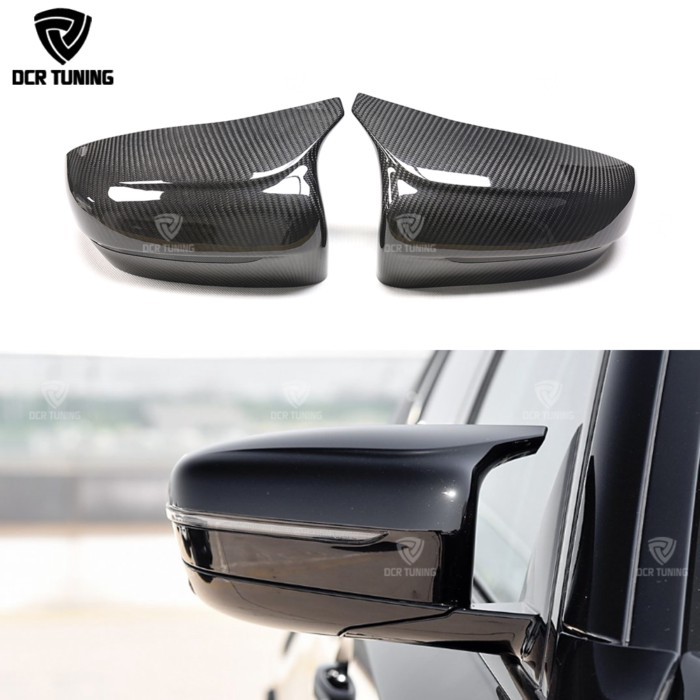 For BMW M Series M5 F90 M8 F91 F92 Performance 2018 2019 - 2023 Dry Carbon Fiber Mirror Cover Add O