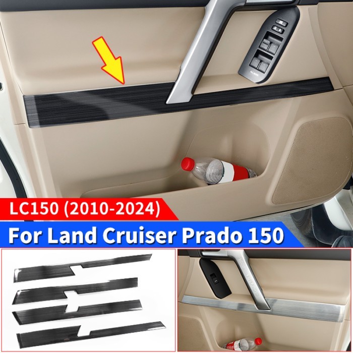 For 2010-2024 Toyota Land Cruiser Prado 150 Interior Door PanelDecorative Highlight Strip Lc150 Sta