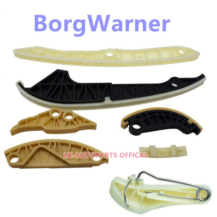 7Pcs Car Engine Timing Chain Guide Slider Kit For A-udi A3 A4 A6 Q5 V-W Jetta Passat B6 Tiguan Beet