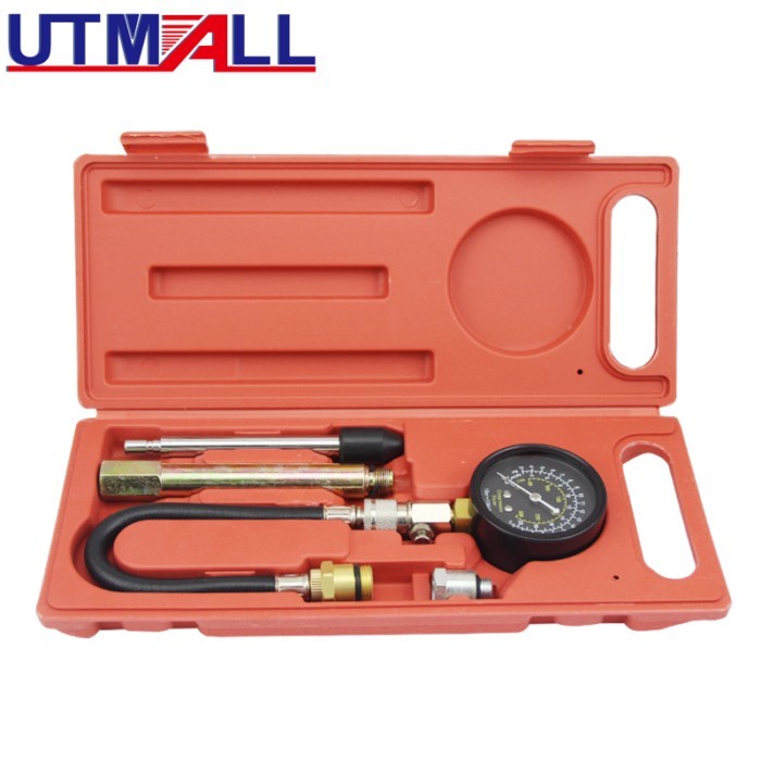 G324 New Engine Pressure Gauge Compression Tester With Extension Bar