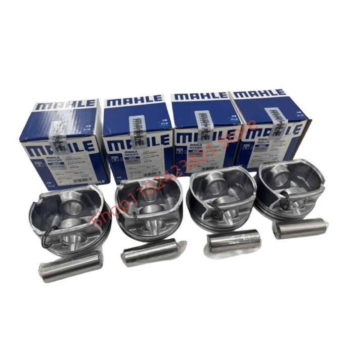 4Pcs Made In Germany Auto 06D 107 066 C Pistons & Rings Φ20mm / 82.5mm Set for 2.0T VW EOS GTI Audi