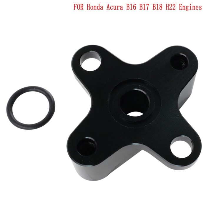 90 DEGREE FUEL PRESSURE REGULATOR RE-LOCATOR  For ACURA Honda  B16 B16A B18 H22 Engine FPR ADAPPTER