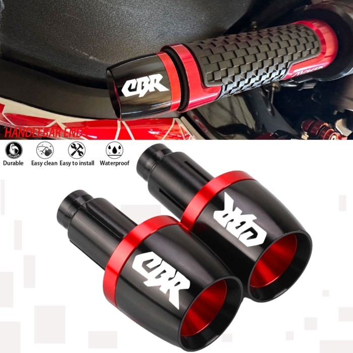 Motorcycle FOR HONDA CBR600 F2,F3,F4,F4i SPORT/F CBR 600 CBR600F 1991-2016 Handlebar Grips Cap Weig