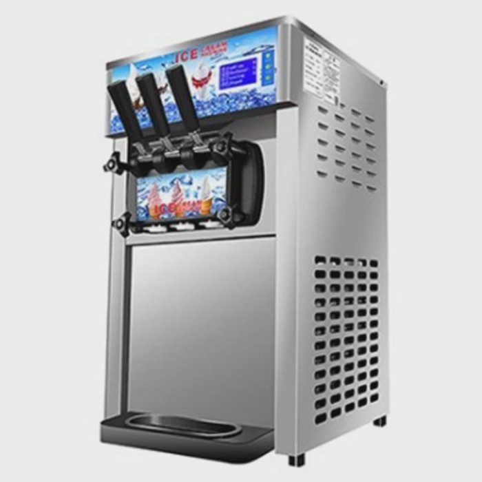 ZM-168 Three flavors desktop ice cream machine