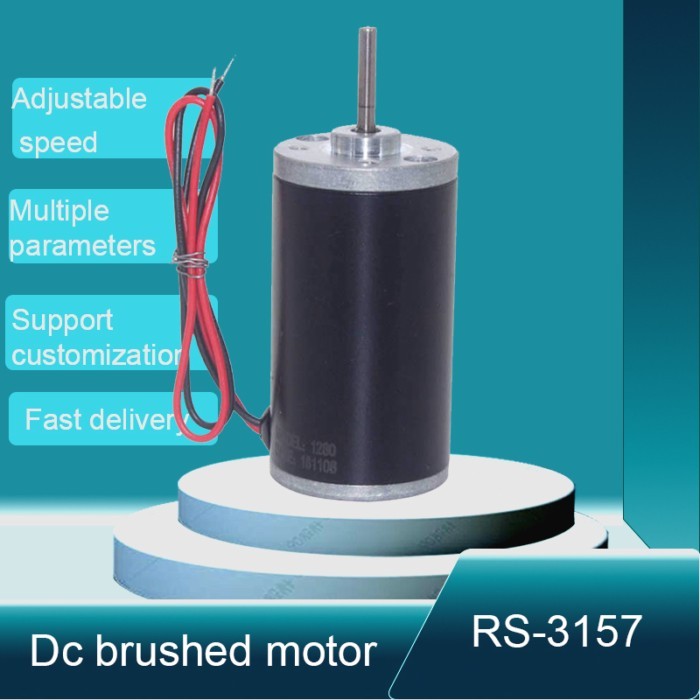 RS31ZY High speed Mini PMDC dc motor 6V 12v 24v 8000R low noise tubular electric engine 19mm long s