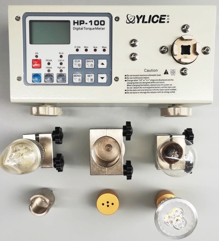 Lamp Head Torque Tester, destructive Torque Test, with Fixture HP-100