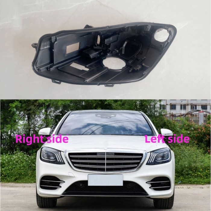 Headlight Base For Mercedes-Benz S-Class W222 2018 2019 2020 Headlamp House Car Rear Base Front Aut