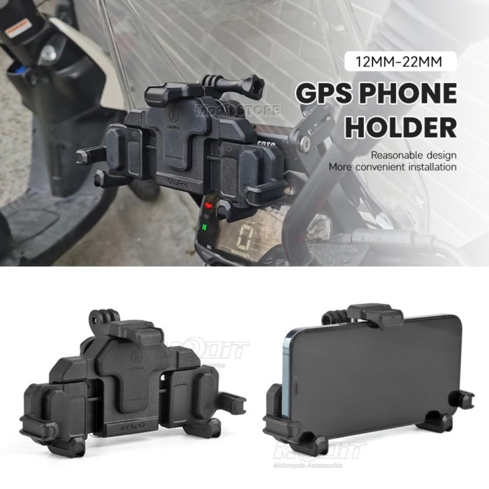 New Motorcycle Universal GPS Phone Holder Mount Navigation Bracket For BMW R1250GS 800MT 450MT 790A