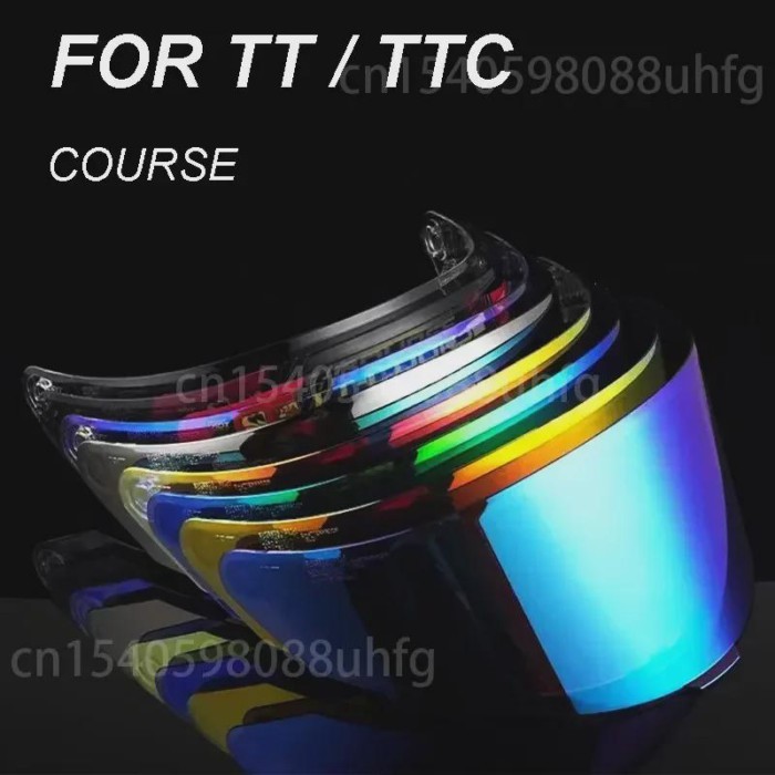 For KYT TT Course Motorcycle Helmet Full Face Helmet Visor Shield Lens MotorcycleAccessories Windsh