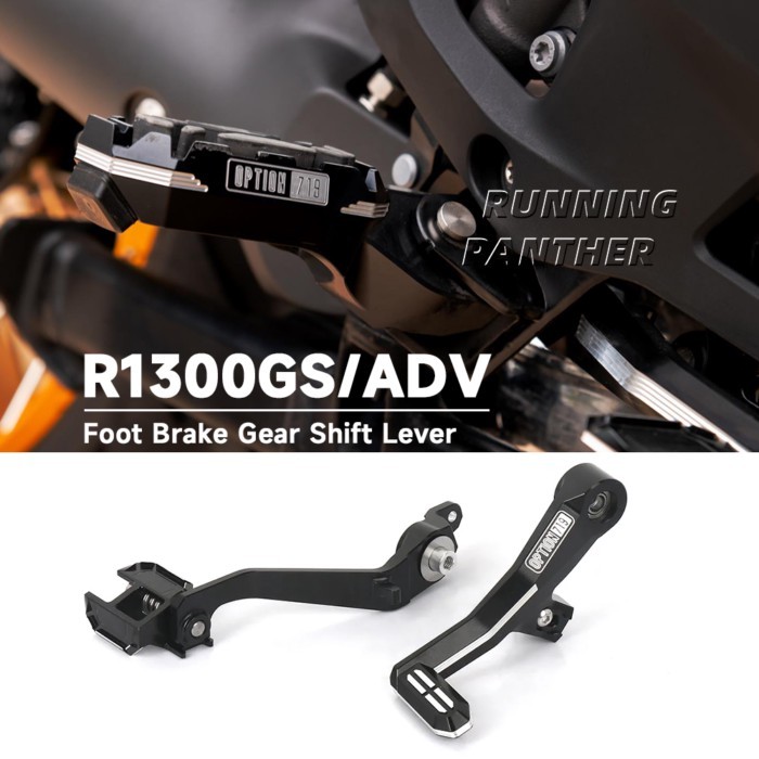 Motorcycle Foot Brake Pedal Lever For BMW R1300GS Adventure GS1300 R 1300 GS ADV 2023 2024 2025 Acc