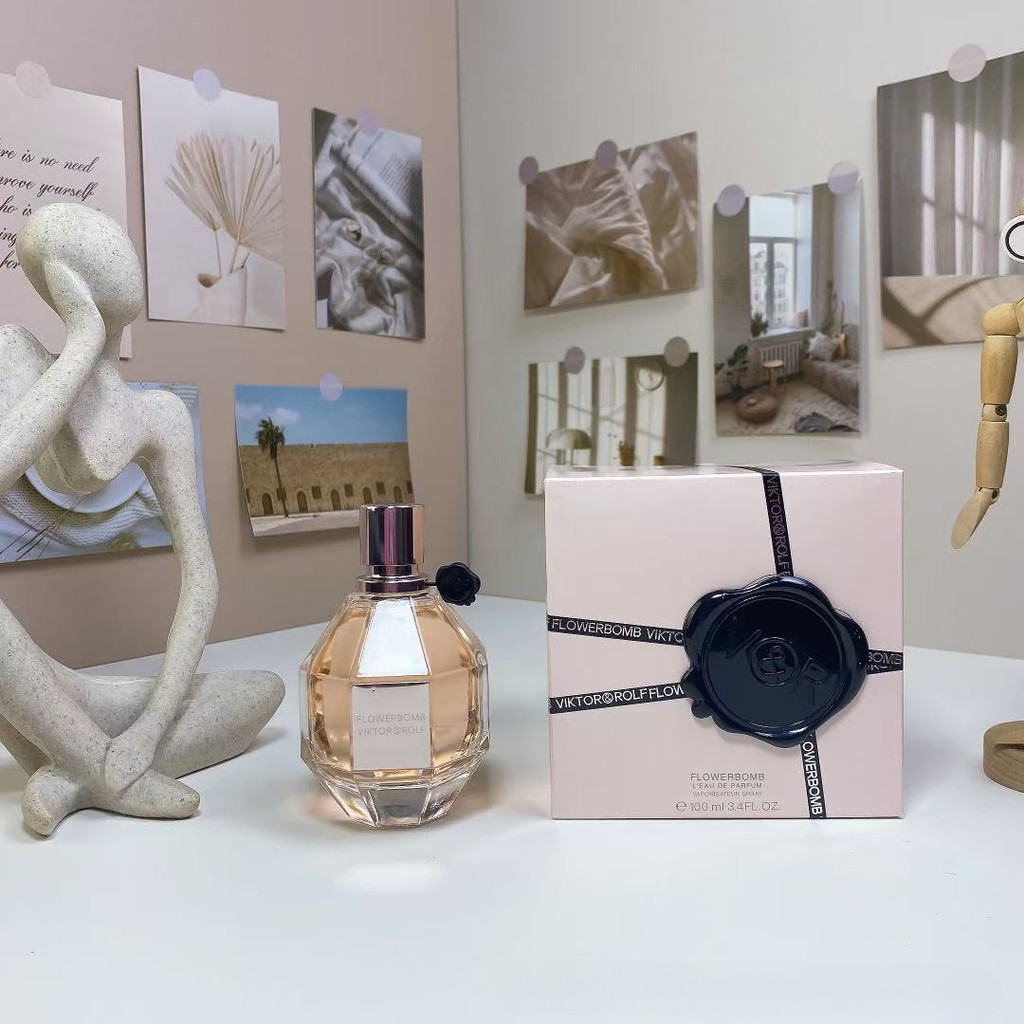 ยิงจริง❤ Viktor & rolf Flowerbomb Viktor & rolf Flowerbomb Passion Bomb Perfume 100ml