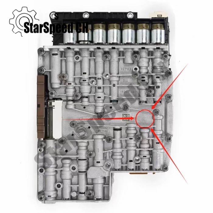 Original 6R80 Transmission Mechatronics TCU TCM Valve Body without Hole For Ford F-150 Navigator Ex