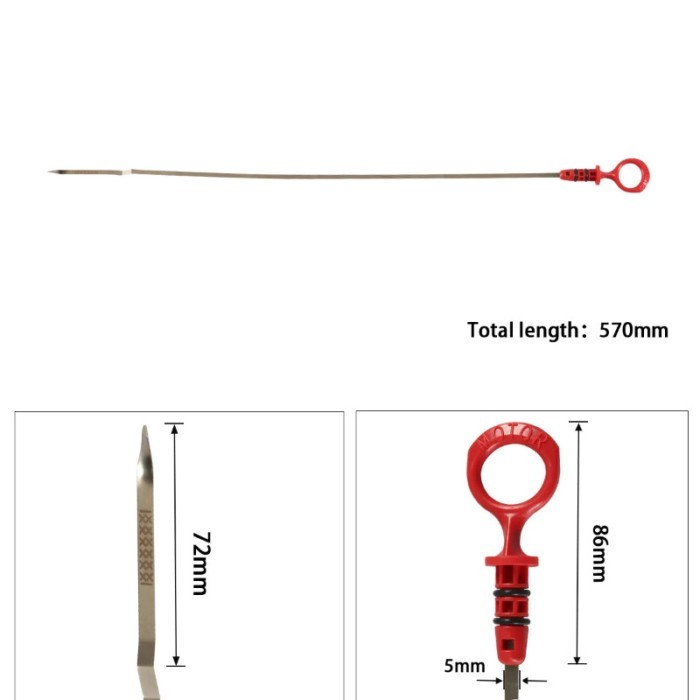 9497557 Engine Oil Dipstick for Volvo S80 V70 XC70 C70 S60 S70 93-09 2.5L 2.4L 9497557