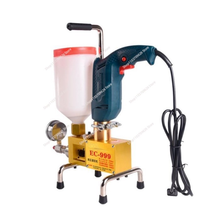 EC-9999 High Pressure Epoxy Grouting Machine 910W Epoxy/Polyurethane Foam Injection Pump Crack Repa