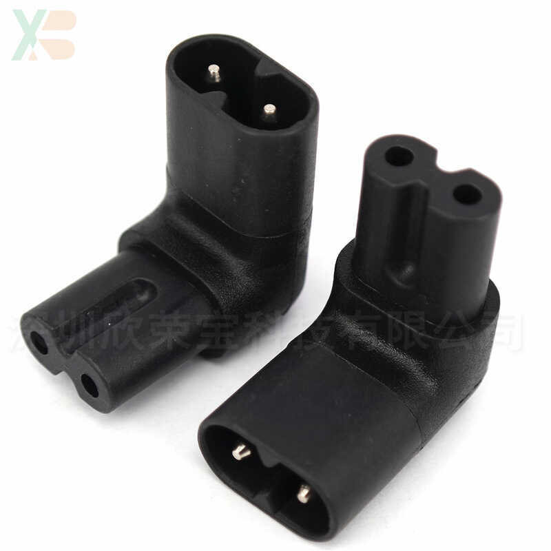 Power Adapter High-Power Industrial Conversion IEC 320 C7-C8 8-Suffix Up and Down WA-0160 ทองแดงทั้ง