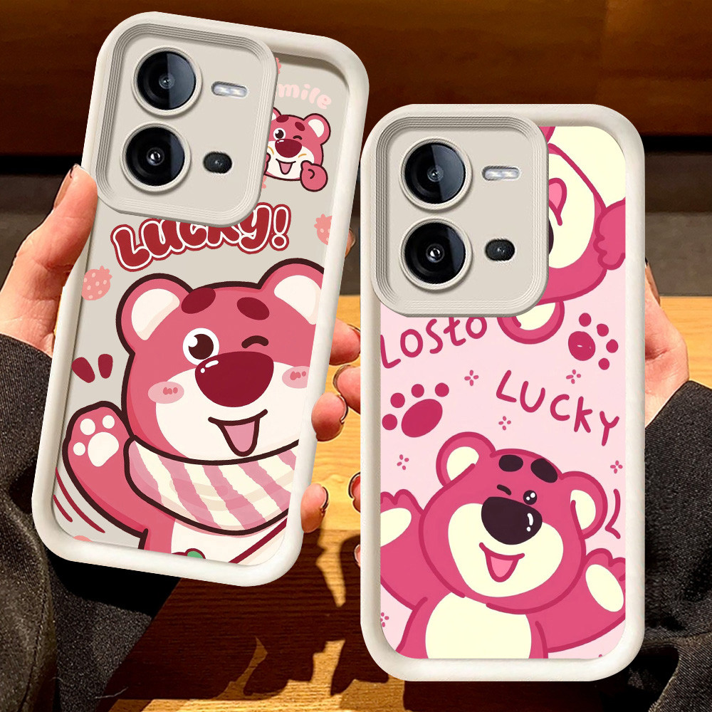 G-30 ปลอกล็อตโซ่สําหรับ VIVO Y28 Y28s V25 V25E Y17S สีดําและสีขาว