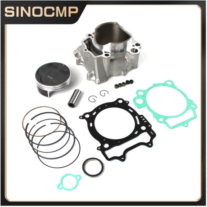 1set Cylinder Piston Top End Gasket Kit for Yamaha YFZ450R 2009-2011 YFZ450X 2010-2011 YZ450F 2006-