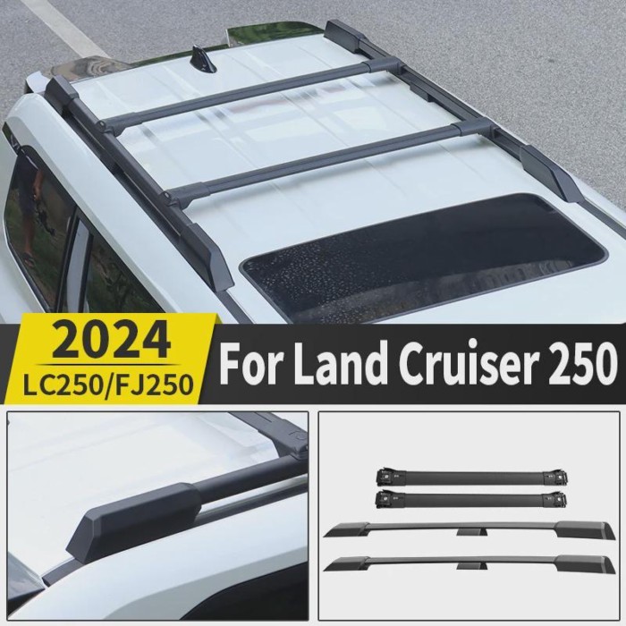 For 2024 Toyota Land Cruiser 250 1958 Prado LC250 First Edition FJ250 Roof Racks Upgraded Accessori