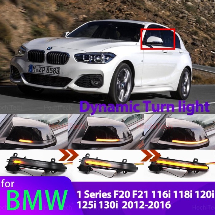 Dynamic Turn Signal Light For  BMW 1 Series F20 F21 116i 118i 120i 125i 130i Hatchback 2012-2016 Si