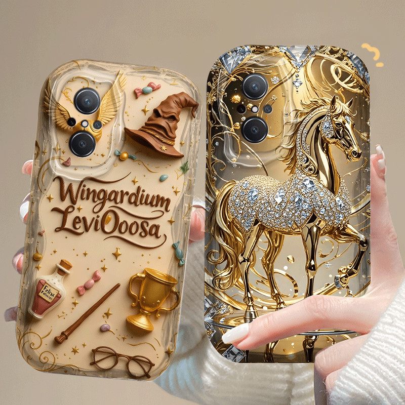 ปลอกสําหรับ VIVO T1 5G SNAPDRAGON 778G แฟชั่นหรูหรา Harry Potter 2D ซิลิโคนอ่อนนุ่ม TPU กันกระแทกโทร