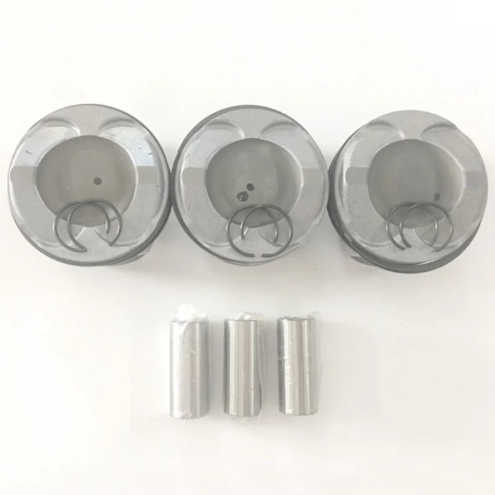 3 PCS PM008500 Engine Piston for Ford 1.0 ECOBOOST Fiesta VI Focus III Mondeo V M1CA M1DA M2DA M2GA