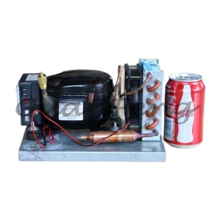 DC Compressor Unit Car Refrigerator Freezer Refrigeration Unit Condensing Unit Compressor DC12V24V