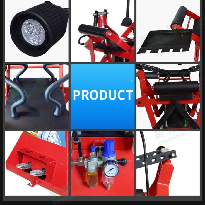 Auto Maintenance Tire Expansion Machine Tire Supporting Tire Repairing Machine Tire Cutting Machine