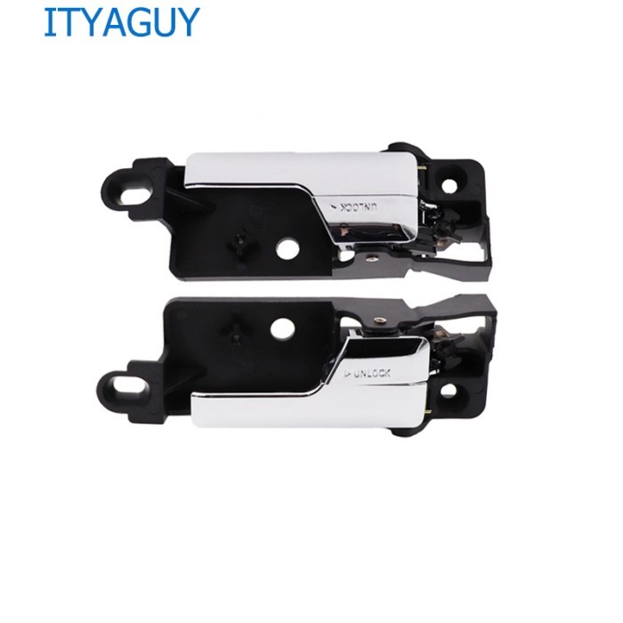 2pcs New  Interior Door Handles Chrome Pair REAR Left & Right OEM 6E5Z-5422601-B RL 6E5Z-542260