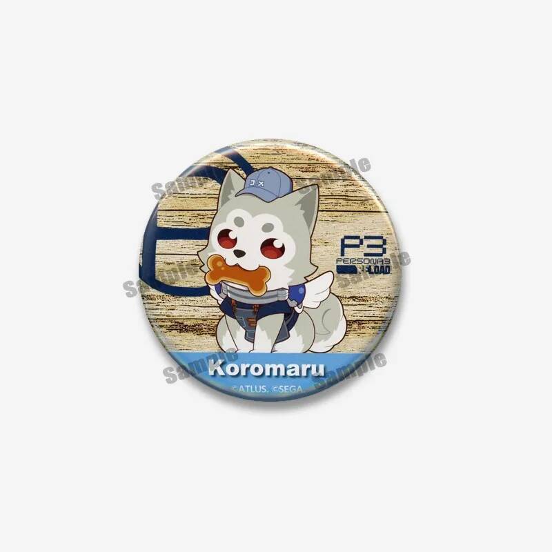 Badges เข็มกลัดสะสม Makoto Yuki Fuuka Yamagishi เกมและการ์ตูน