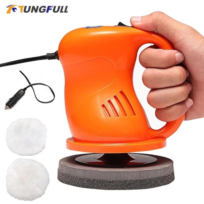 12V 40W Car Polisher Electric Waxing Machine For Car Waxing Polishing To Remove Scratches Floor Pol