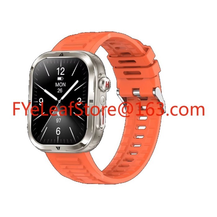 MK86 Smart Watch Triple-proof  2.01" Screen BT Call Flashlight for Sport Outdoor IP68 Fitness Watch