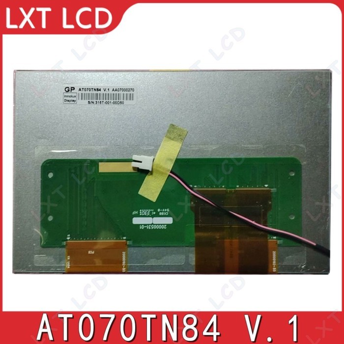 LCD Screen Display Panel For AT070TN84 V.1 Original 7Inch AT070TN84 V1 DVD Navigation GPS LCD Scree