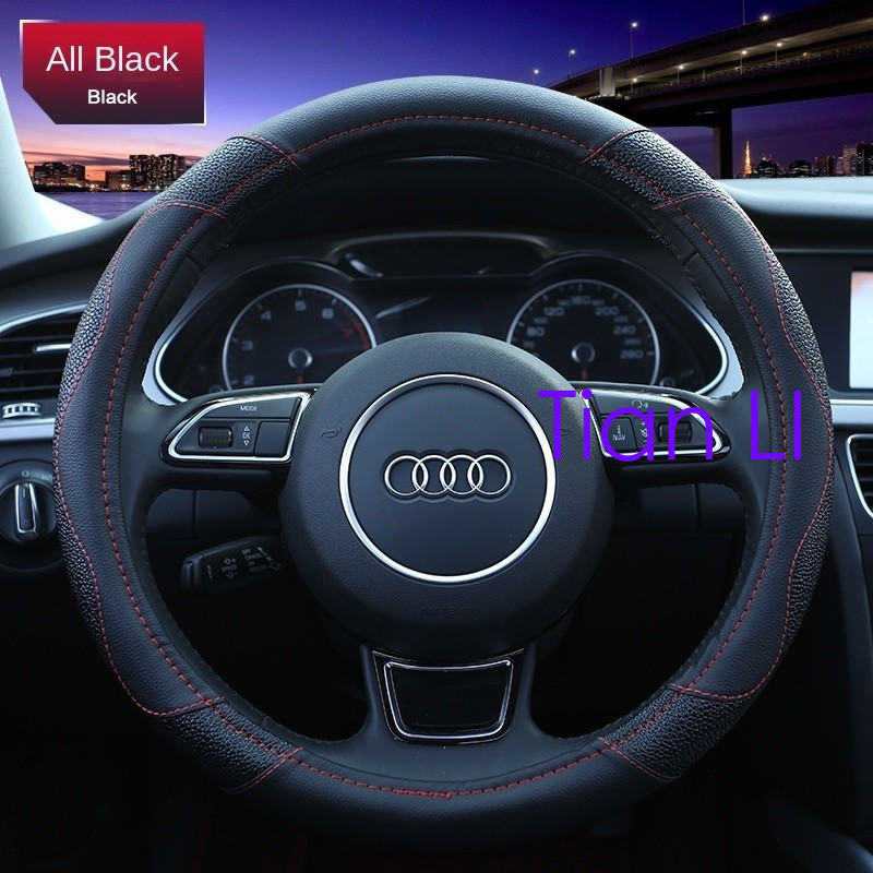 Sporty PU หนังฉีกขาดล้างทําความสะอาดได้พวงมาลัยรถใช้ได้กับหมายเหตุ Bt50pro CX4 Mazda CX5 Spirior Cri