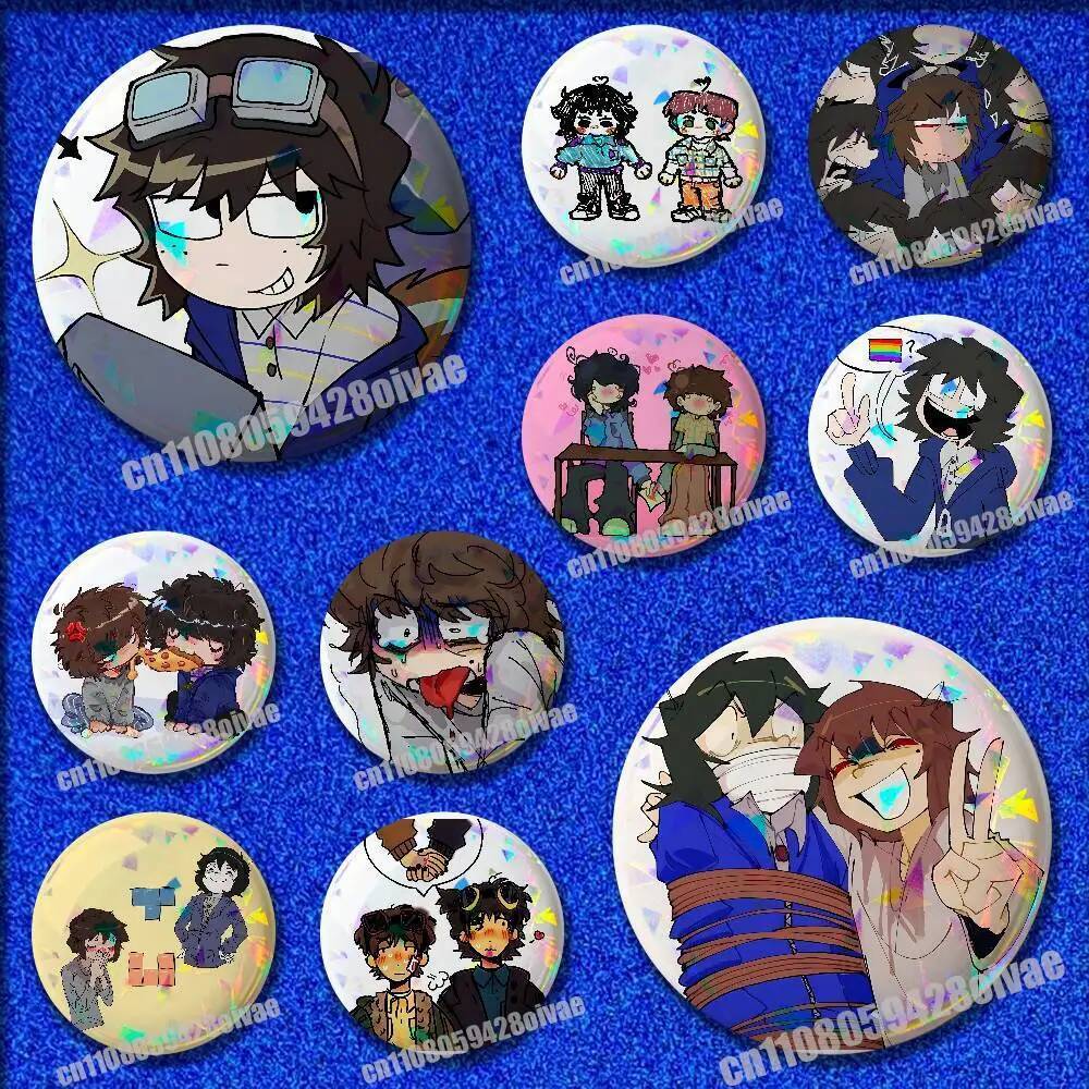 Will Mike Onewheatmark B-Byler Insignia Badge Cover สําหรับเครื่องประดับ 75 มม.25 มม.44 มม.เข็มกลัดป