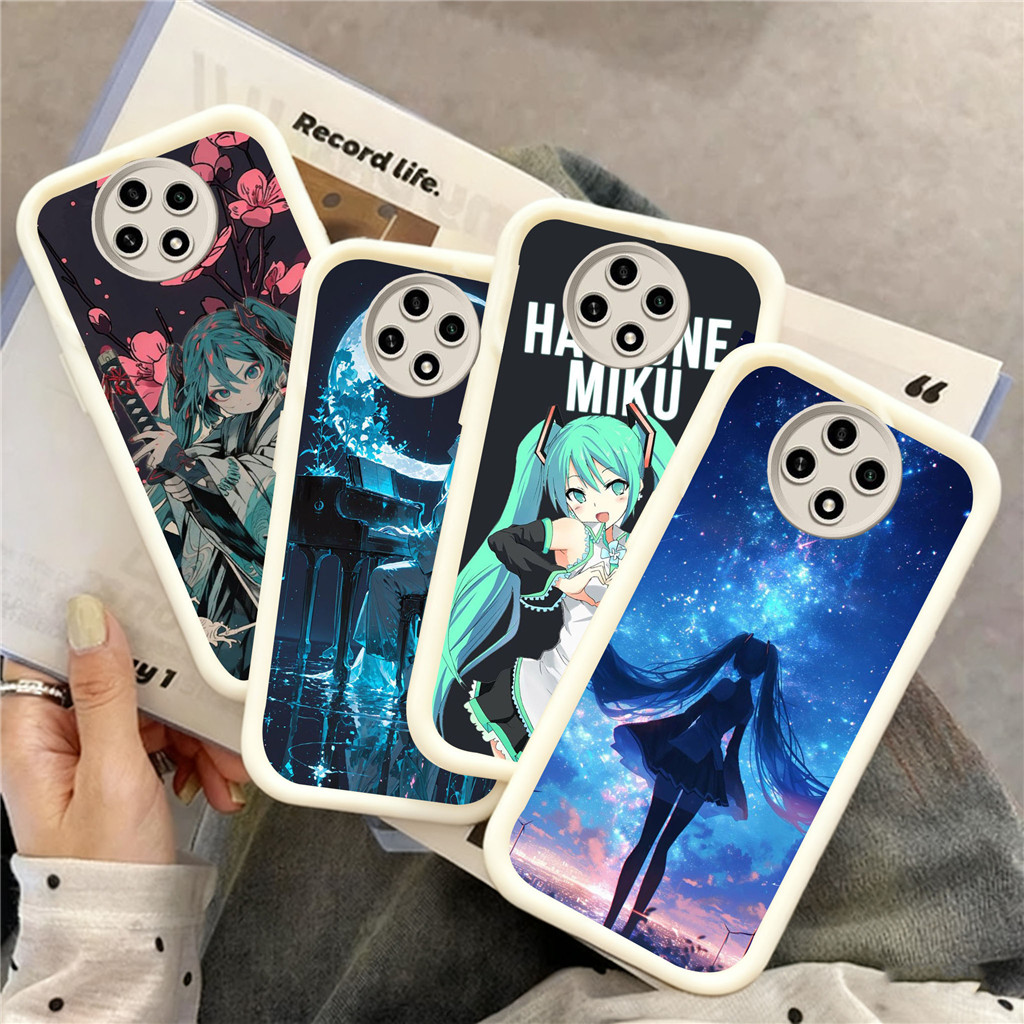 WA11 Hatsune MikuปลอกสําหรับHpชุบXiaomi Redmi POCO K60 M4 13C 13 10 A1 12 F6 10C F5 Ultra Pro 5Gวัสด
