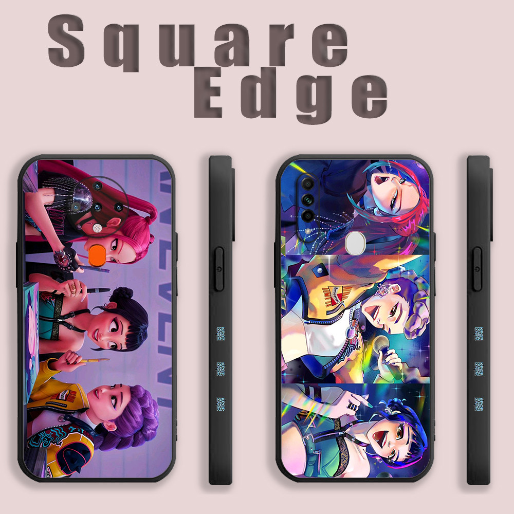 สําหรับXiaomi 11t Pro 5G 11 Lite POCO F4 X4 Pro 12 Lite 10 11 Pro Kpop Demon Huntersสีชมพูสุนทรียศาส