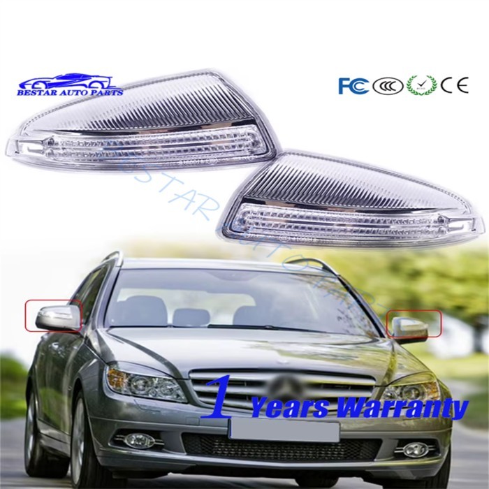 W20 4W164 GL08-10 reversing mirror light, rearview mirror turn signal suitable for Mercedes Benz C-