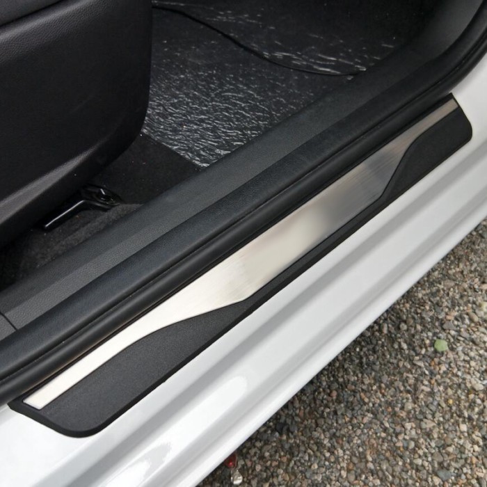 For Renault CAPTUR KAPTUR MEGANE CLIO ZOE EV E-TECH 2022-2024 Door Sill Kick Scuff Plate Guard Peda