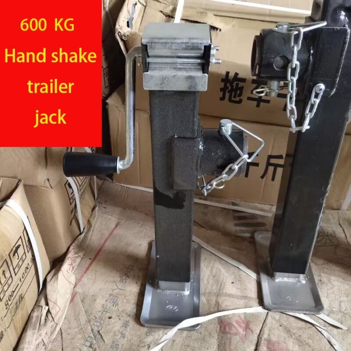 Trailer Jack Hand Guide Wheel Lifting Jack Trailer Bracket 600KG Farm Tools Support Frame