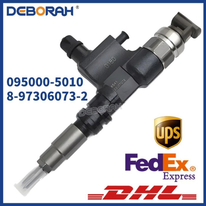 Common Rail Fuel Injector 095000-5010 8-97306073-2 Injector Nozzle for ISUZU Engine 4HJ1 4HK1
