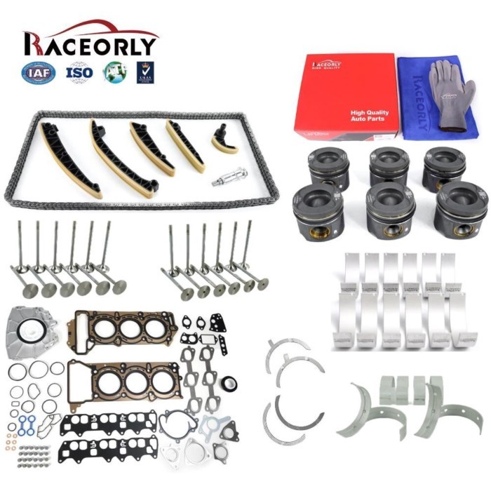 RACEORLY Engine Overhaul Kit For Mercedes GL350d ML350 CDI W166 BlueTech OM642