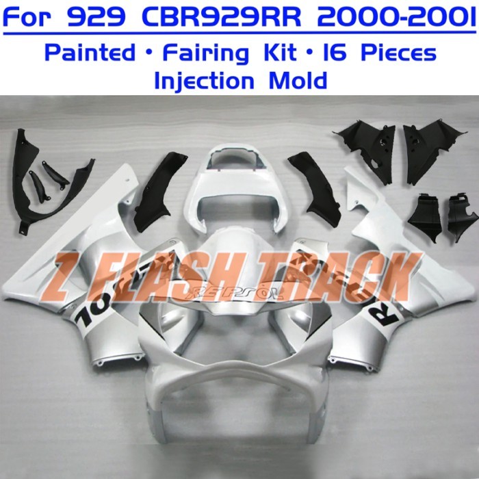 For Honda CBR929RR CBR 929RR 929 CBR929 RR 2000 2001 Cowl Plastic Body Fairing Kit Bodywork Injecti