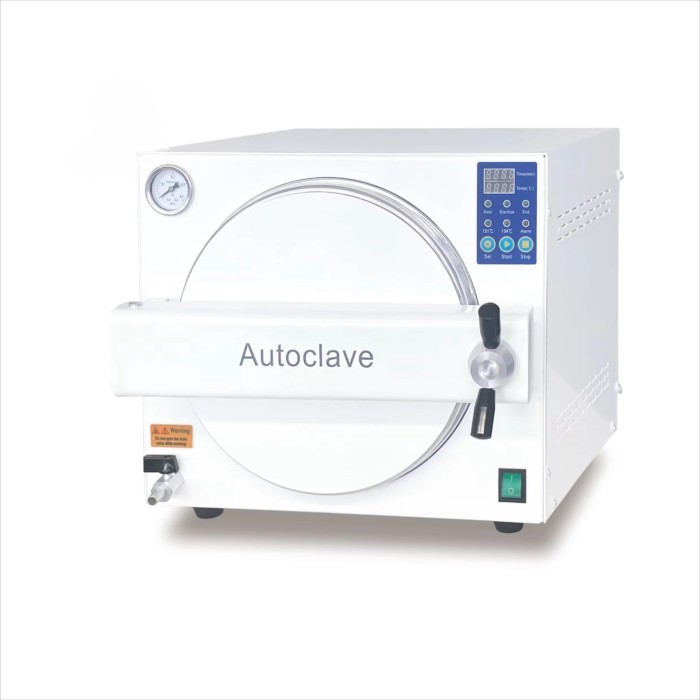 18L/23L Professional Small Capacity Clinic Desktop Dental Autoclave Table Top Steam Sterilizer Clas
