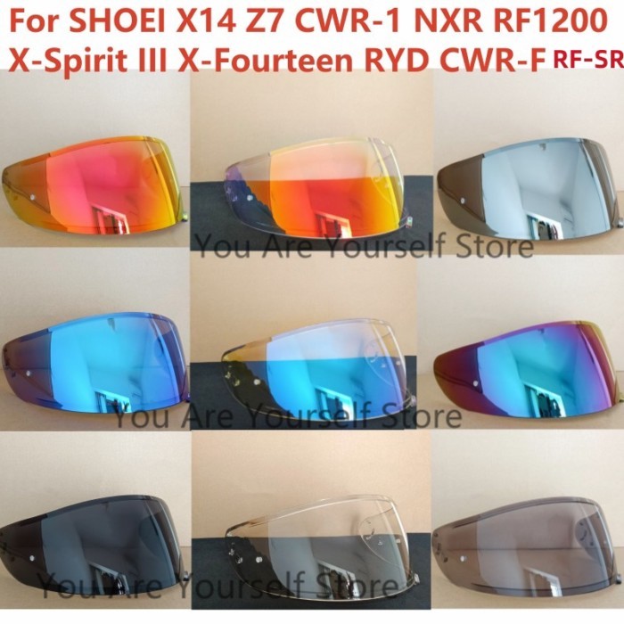 Helmet Visor for SHOEI X14 Z7 CWR-1 NXR RF1200 X-Spirit III 3 RF-SR X-Fourteen RYD CWR-F Motorcyle