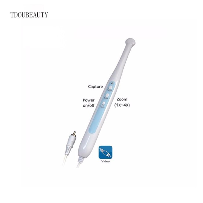 TDOUBEAUTY NEW Dental Wired AV Intraoral Camera MD970 Video/RCA Rechargeable Intra Oral Camera Free