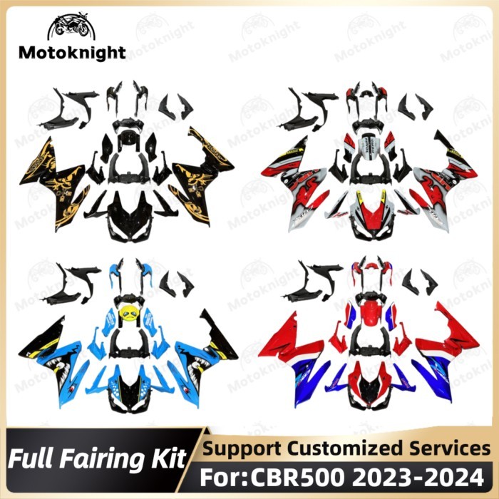 Fit For Motorcycle Fairing Bodywork Kit fit Panel Set 500R CBR500R 2023-2024 CBR 500R  CBR500 23 24