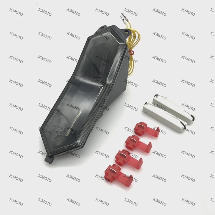 For Yamaha YZF R1 R6 R7 R1M R1S 2015-2021 2022 2023 Motorcycle Led Integrated Taillight Tail Brake