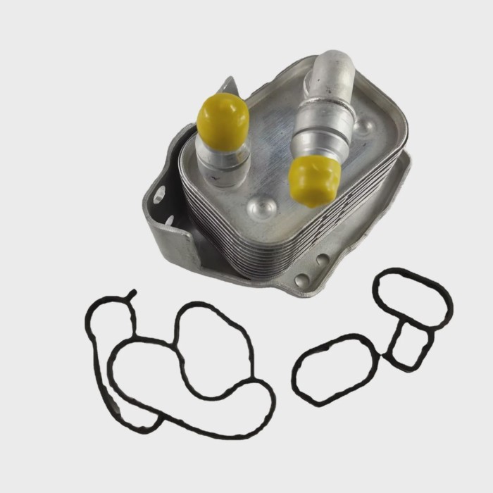 Aluminum Engine Oil Cooler For BMW E46 E60 E81 E87 E90 316i 318i 318ci 318ti X3 11427508967