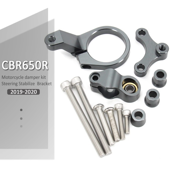 CBR 650 R CBR650 R CBR 650R 2019-2020 Motorcycle Steering Damper Bracket Stabilizer Linear Mount Su